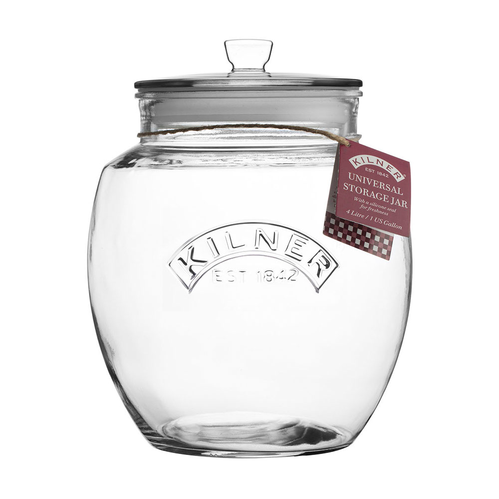 Kilner® - Haushaltsglas-Shop Glasdose/Vorratsglas Deckel, 4 l mit